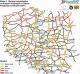 Mapa ryzyka indywidualnego na drogach krajowych w Polsce - prognoza na lata 2013-2015. źródło: www.eurorap.pl