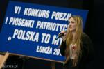 VI Konkurs Poezji i Piosenki Patriotycznej „Polska to my”, Paulina Milewska  III LO