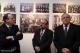 Ambasador Izraela w Polsce Zvi Rav-Ner, naczelny rabin Polski Michael Schudrich i prezydent Łomży Mieczysław Czerniawski w Muzeum