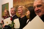 Foto: Anna Bureś, Antoni Mieczkowski, Beata Antoniuk (odebrała nagrodę w imieniu męża Jarosława), Julita „Jula” Fabiszewska i Henryk Gała