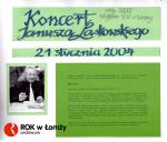 Foto: 12 stycznia 2004 odbył się koncert Janusza Laskowskiego. Znany bard zaprezentował swoje utwory przed publicznością w Urzędzie Wojewódzkim w Łomży.