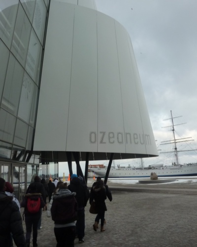 W Ozeanum i Muzeum Morza w Stralsundzie
