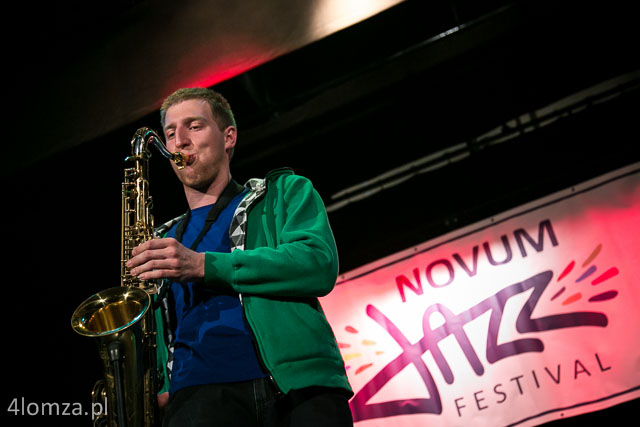 Saksofonista Kuba Marciniak