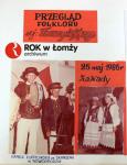Foto: 25.05.1986 Przegląd Folkloru Województwa Łomżyńskiego.