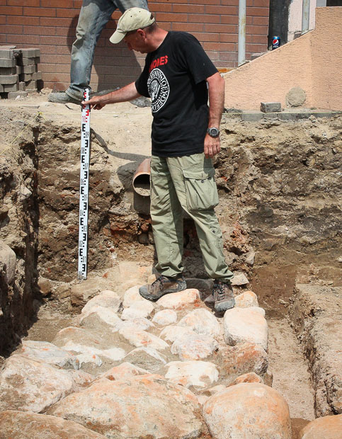 Archeolog dr hab. Maciej Karczewski (fot. Łukasz Czech)