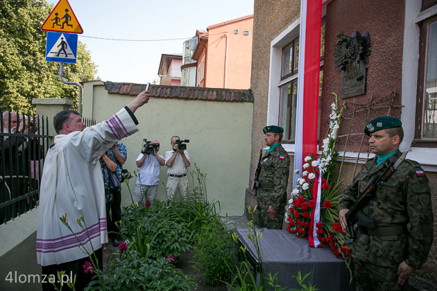 Ks. Marian Mieczkowski święci tablice