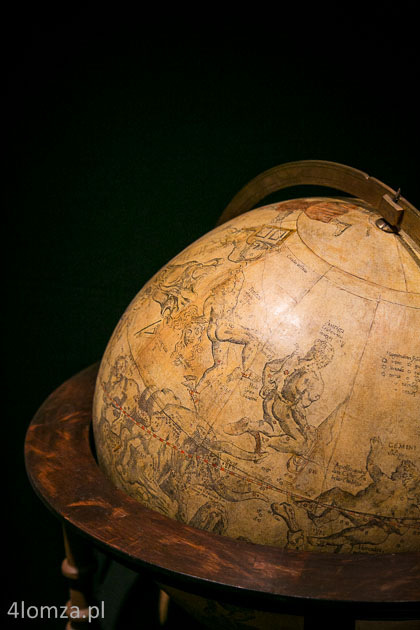 Gerard Mercator - globus nieba -, kopia wykonana przez Halinę Rosę w 2000r.