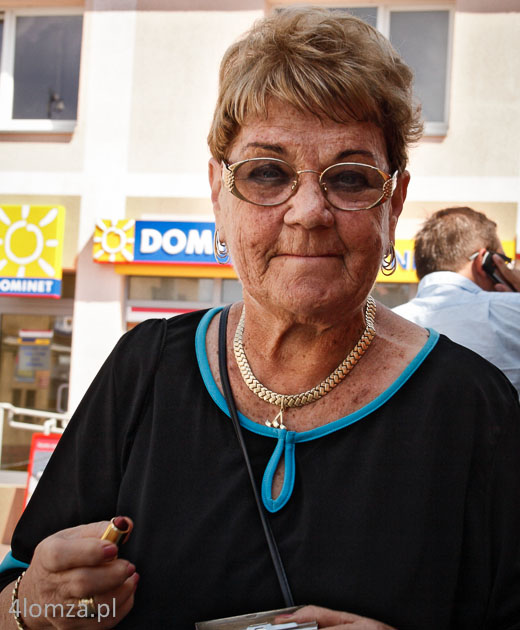 Shoszana Donin w Łomży w lipcu 2008r.