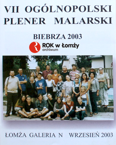 Wrzesień 2003
Ogólnopolski Plener Malarski Biebrza 2003.
