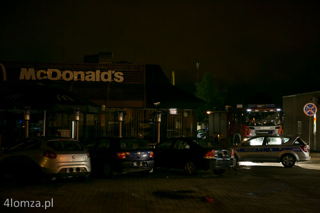 Wygaszony McDonald's w Łomży