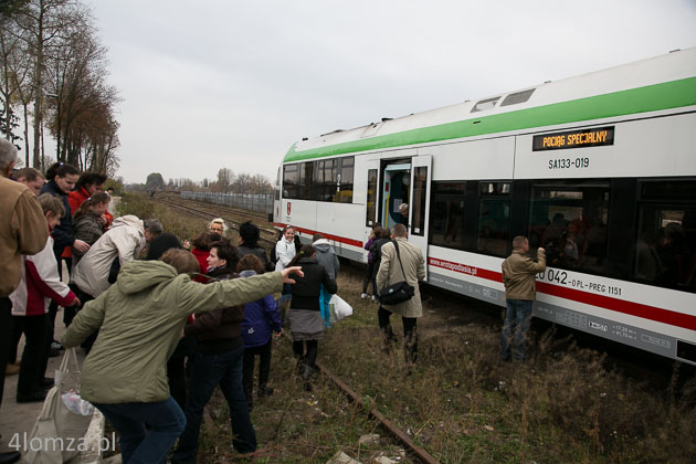 Były dworzec PKP w Łomży