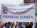 Foto: WARSZAWA 23.11.2013 - Manifestacja Pracowników ...