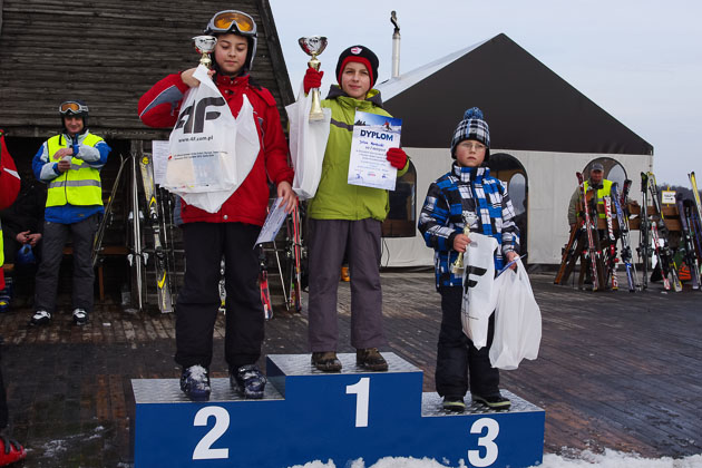 Zwycięzcy (chłopcy do 12 lat): 1. Julian Narewski, 2. Konrad Strzelecki i 3. Oliwier Jankowski