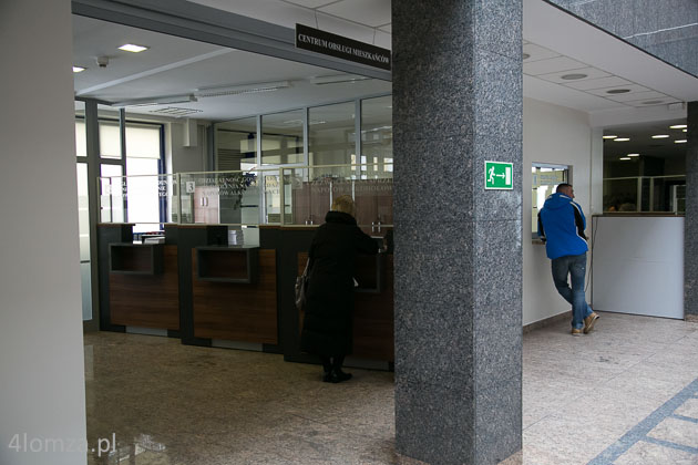 Centrum obsługi mieszkańców w Urzędzie Miejskim w Łomży