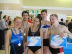Foto: 6 medali w mistrzostwach Łomży w pływaniu !!!