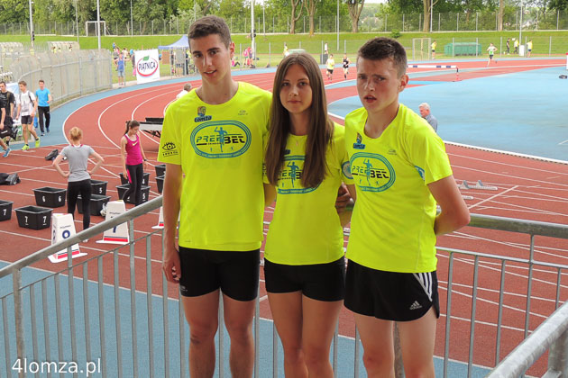Kacper Warchoł, Basia Kobeszko (5000 m) i Rafał Pogorzelski (z LŁKS Prefbet Śniadowo Łomża) na 1500 m pobił swój rekord życiowy