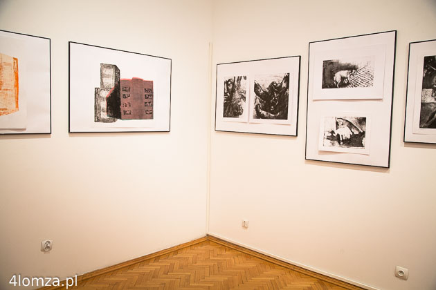 Wystawa prac w Galerii Sztuki Współczesnej w Łomży