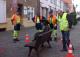 Pracownicy miejskiej służby drogowej we wtorek o poranku przestawili ławeczkę z Hanką Bielicką o 180 stopni.