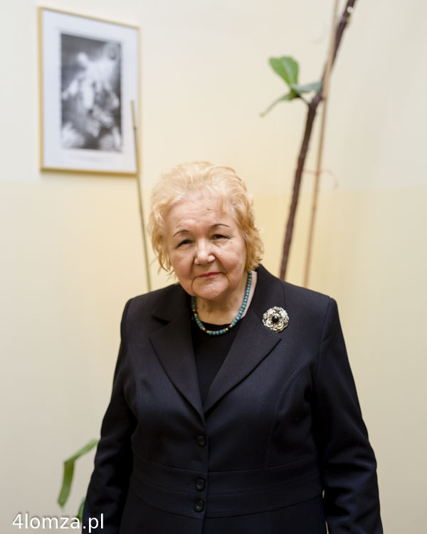 Teresa Gołębiewska, starsza prezes oddziału w Łomży Polskiego Stowarzyszenia Diabetyków
