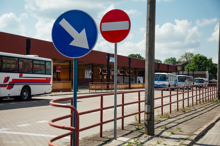Dworzec autobusowy w Łomży. To tu ma powstać prywatne 