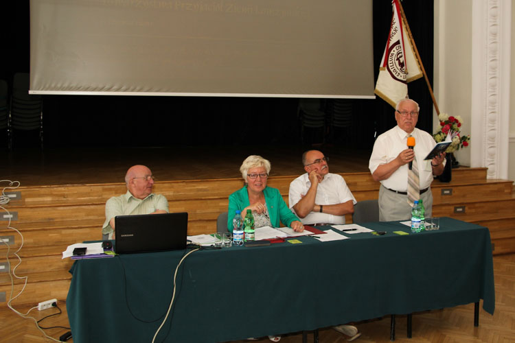 Edward Matejkowski, Mirosława Kluczek, Waldemar Pędziński i Zygmunt Zdanowicz