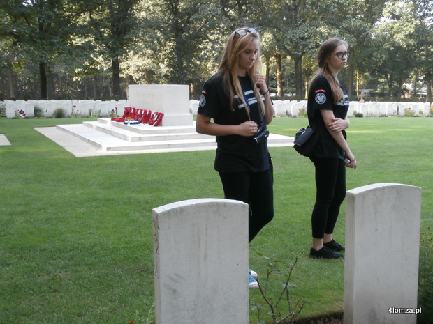 Na cmentarzu wojennym w Oosterbeek