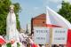 Marsz w obronie "wolnych mediów", protest przeciwko nie przyznaniu TV Trwam miejsca na pierwszym multipleksie cyfrowym. Łomża 20.05.2012r.