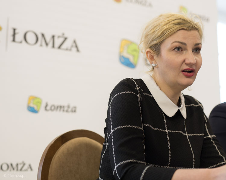 Agnieszka Muzyk, zastępca prezydenta Łomży