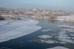 Foto: Narew z Łomżą w tle