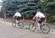 Policyjny patrol rowerowy z Łomży