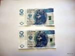 Foto: Banknoty wydrukowane przez 20-latka (fot. KWP Białystok)