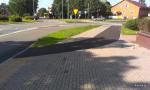 Fragment przeplatanki chodnika i ścieżki rowerowej obok ZUS-u - fot. czytelnik