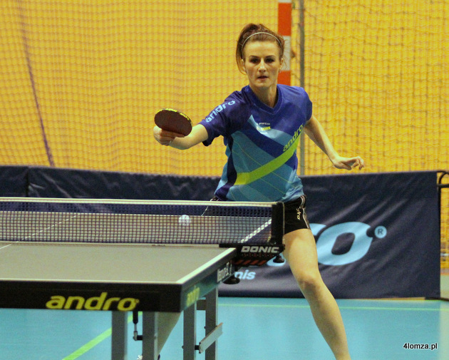 Karolina Łada zdobyła najwięcej punktów dla AZS-u w meczu z GLKS-em