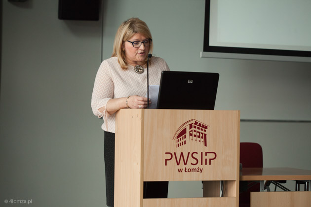 Joanna Kleczyńska, prezes Bractwa Trzeźwości w Łomży (fot. PWSIiP)