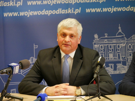 Bohdan Paszkowski, wojewoda podlaski (fot. PUW Białystok)