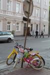 Foto: Parking rowerów przed Muzeum