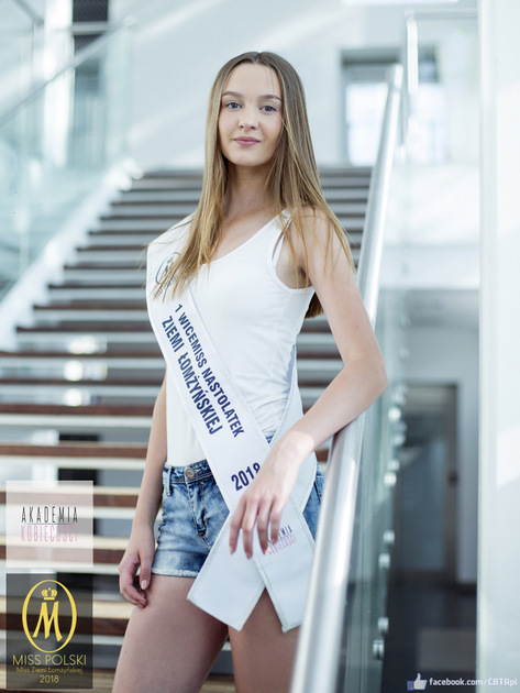 Zuzanna Poteraj I Vce Miss Nastolatek Ziemi Łomżyńskiej 2018