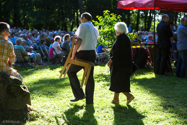 Koncert finałowy w parku przy dworku Lutosławskich