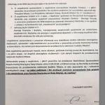 Pismo skarbnik miasta do Komisji Rewizyjnej w sprawie ustaleń jej  speczespołu str. 2