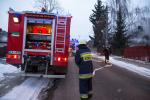 Foto: Pożar na Zdrojowej w Łomży