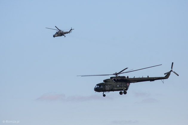 Śmigłowce Mi-8 i Mi-24