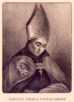 4 MARCA:

 Święty Piotr Pappacarbone albo (Passacarbone) z Cava (1038–1123)