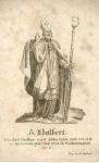 Święty Adalbert z Magdeburga (+981)

Pochodził z Lotaryngii. Około 950 roku jest już zatrudniony 
w kancelarii arcybiskupiej w Kolonii. W latach 953-958 podobne funkcje spełnia u boku Ottona I. Potem przebywa jako mnich  w zreformowanym benedyktyńskim klasztorze w Trewirze. 
Za radą Wilhelma, arcybiskupa Moguncji, Otto I wysyła go w r. 961 jako biskupa misyjnego na Ruś. Jest to odpowiedź na zaproszenie księżny Olgi, ale realizowana wbrew zdaniu Adalberta. Misja niczego też nie osiąga. W r. 966 cesarz mianuje goopatem w Weissenburgu, gdzie pisze dalszy ciąg Kroniki Reginalda z Prüm. W roku następnym towarzyszy cesarzowi w drodze do Italii. Na synodzie w Rawennie (968) wyniesiony zostaje na nowe arcybiskupstwo w Magdeburgu. Organizuje teraz nową prowincję kościelną i działa na rzecz nawrócenia Łużyczan.  Przyjaciel i opiekun św. Wojciecha, który z wdzieczności przyjął jego imię. Umiera 20 czerwca 981 r. w Zscherben pod Merseburgiem. Ciało złożono w katedrze magdeburskiej.