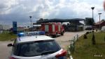 Foto: Stacja w miejscowości Koce-Basie w gminie Ciechanowiec, na której doszło do wybuchu gazu (fot. KPP Wysokie Mazowieckie)