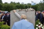 Foto: Pomnik pomordowanych Żydów w Jedwabnem
