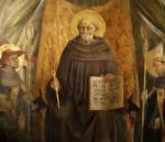 Święty Jan Gwalbert (+1073)

c.d.  Jan założył później lub zreformował kilka innych klasztorów, którymi kierował jako przełożony powstałej w ten sposób nowej monastycznej społeczności, zwanej walombrozjanami. Zasłużył się też prowadząc dalej walkę z symonią, w czym popierali go papież i lud. Najsłynniejszą stała się jego akcja przeciw arcybiskupowi Florencji, Piotrowi Mezzabarbie. Sam z pokory nigdy nie przyjął święceń kapłańskich. Zmarł dnia 12 lipca 1073 r. w klasztorze Św. Michała w Passignano pod Florencją. Kanonizował Jana w r. 1193 Celestyn III. Pius XII ogłosił go patronem strażników leśnych (1951) oraz miasta S-o Paulo w Brazylii (1958).

Jeżeli mamy w sobie miłość, to ona może zakryć wszystkie nasze grzechy, jeśli sądzimy, że posiadamy wszystkie inne cnoty, to wiedzmy, że nic nie znaczą one bez miłości. Wiele jest dobrych uczynków, ale u podstaw jest zawsze miłość. Nie wytrwają w niej długo ci, którzy źle czynią. (z Listu o miłości, św. Jana Gwalberta)