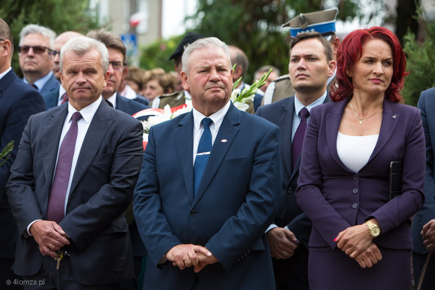 Jacek Piorunek (radny Sejmiku Województwa Oodlaskiego), Marek Olbryś (wicemarszałek Województwa Podlaskiego) i Bernadeta Krynicka (Posłanka RP)