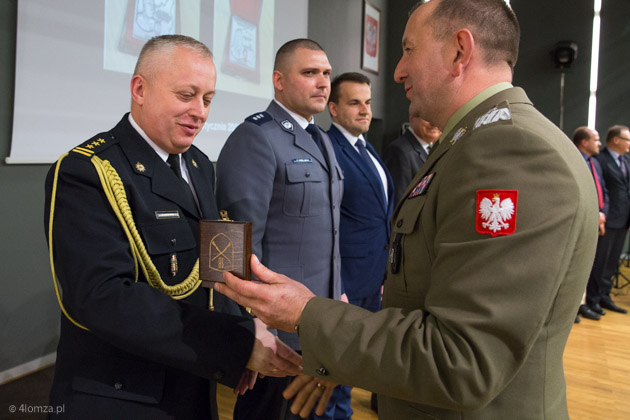 St. bryg. Dionizy Krzyna, Komendant Miejski Państwowej Straży Pożarnej w Łomży