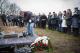 Pochowanie poety na drozdowskim cmentarzu