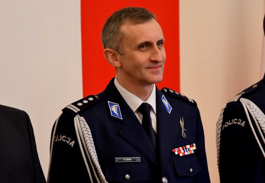 inspektor Robert Szewc nowy Komendant Wojewódzki Policji w Białymstoku (fot. KWP Białystok)